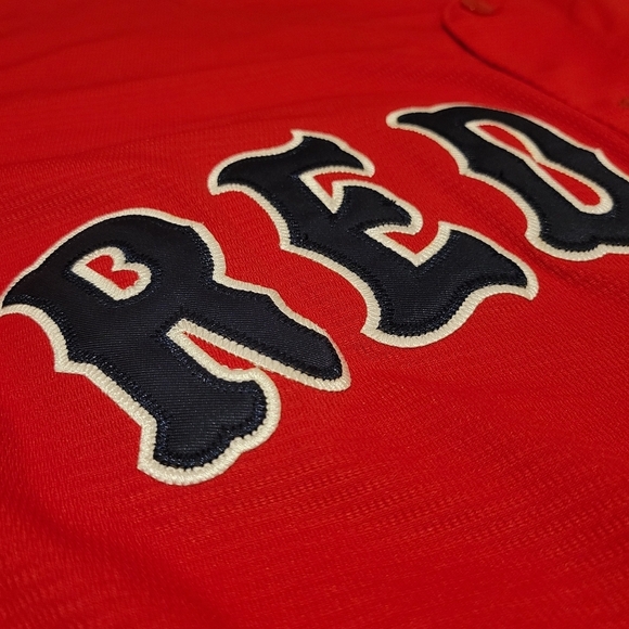 Red Sox Brock Holt MLB Baseball Boston Jersey Majestic Cool Base #12 Men's XL - Picture 8 of 9